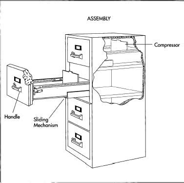 all steel file cabinets parts|metal file cabinet with diagram.